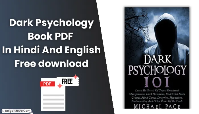 Dark Psychology Book PDF In Hindi And English free download.