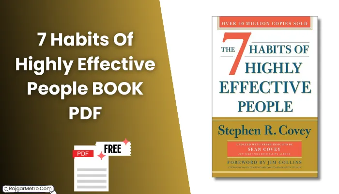 7 Habits Of Highly Effective People BOOK PDF Free Download.