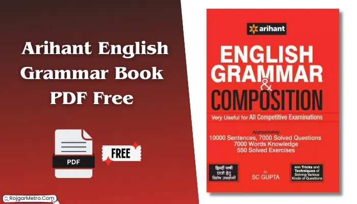 Arihant English Grammar Book PDF Free Download