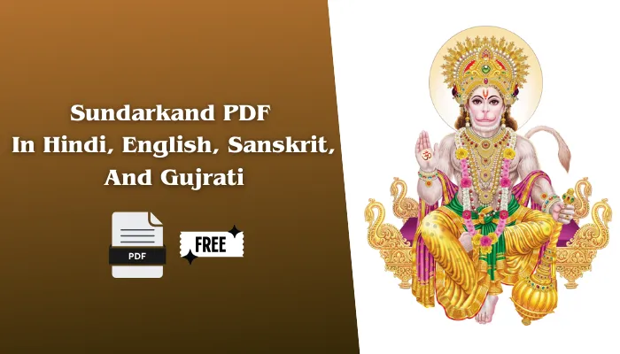 Sundarkand PDF In Hindi, English, Sanskrit, And Gujrati