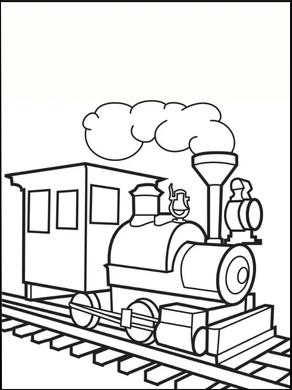 Polar Express Coloring Pages Printable PDF