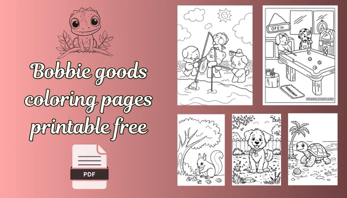 Printable Bobbie Goods Coloring Pages PDF Free Download 2025