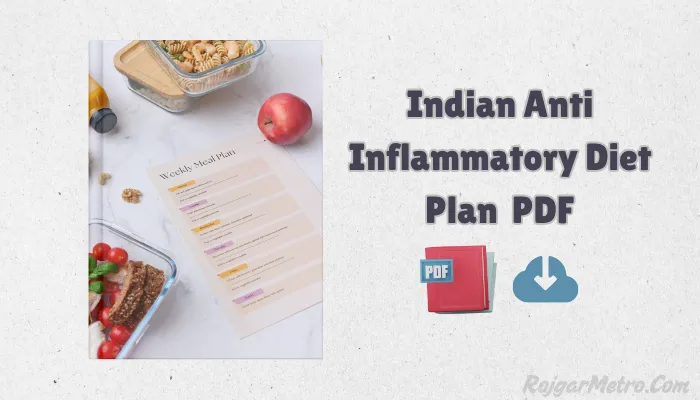 Indian Anti-Inflammatory Meal Plan PDF [Free]