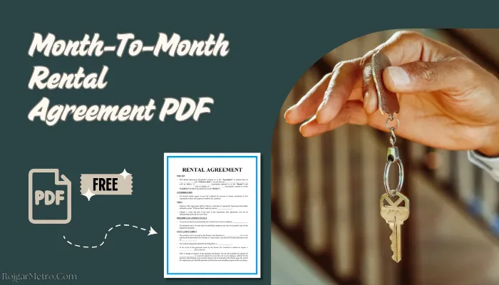Simple Month-To-Month Rental Agreement PDF [Free]