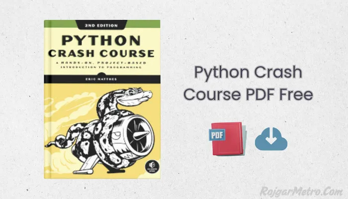 Python Crash Course PDF Free Download