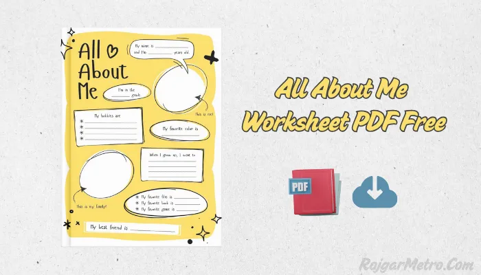 All About Me Worksheet PDF Free Download