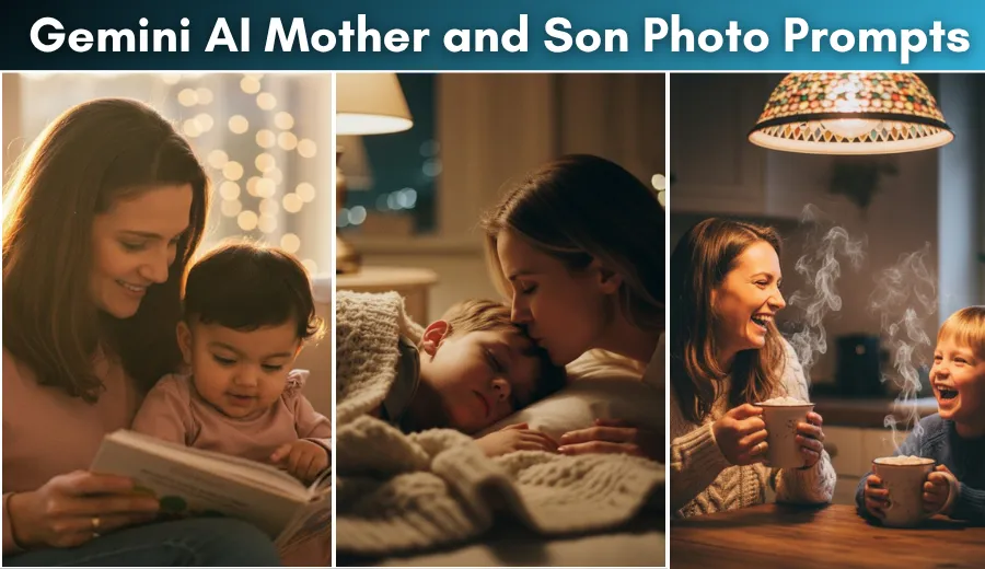 Top 25 Trending Gemini AI Mother and Son Photo Prompts (Copy & Paste)