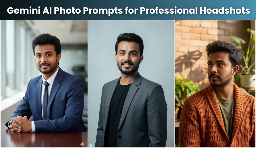 Top 10 Trending Gemini AI Photo Prompts for Professional Headshots