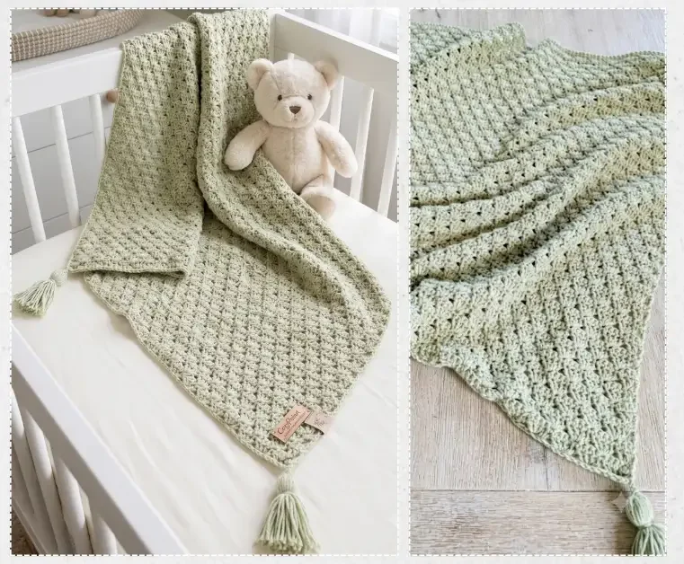 Baby Blanket Crochet Pattern PDF Free Download